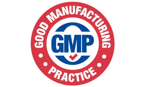 GMP certified manufacturing icon for Burntide supplement